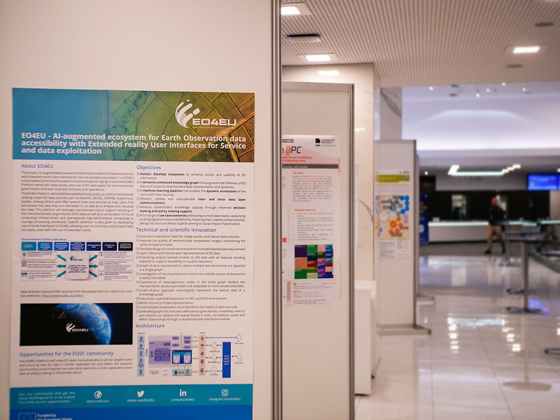 EO4EU Poster at the EOSC Symposium 2022